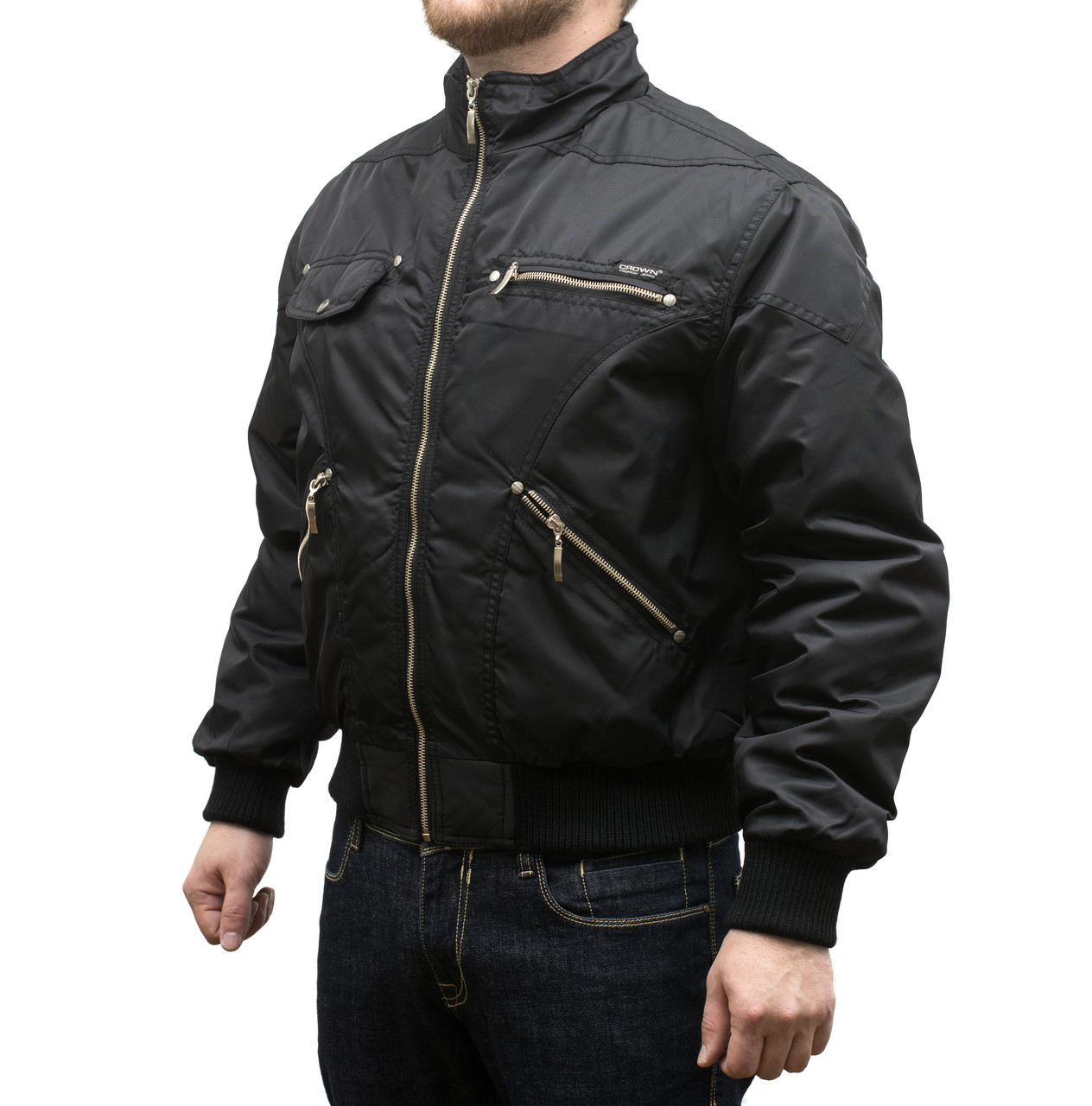 Куртка чоловіча Crown Jeans модель 4003 (TWILL NYLN SYH)