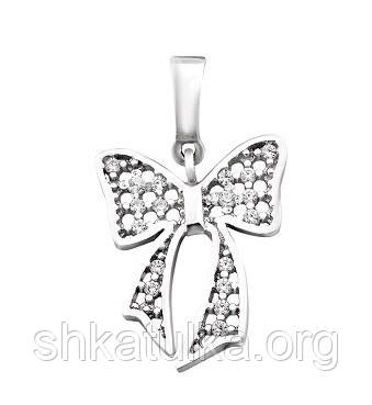 Срібний кулон - ''Бант''