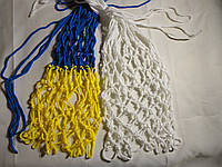 Сітка баскетбольна «Ігрова», шнур діаметром 3,5 мм (стандартна) біла 2шт