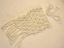 Сітка баскетбольна «ЕКСКЛЮЗИВ», шнур діаметром 5,5 мм (стандартна) біла 2шт, фото 4