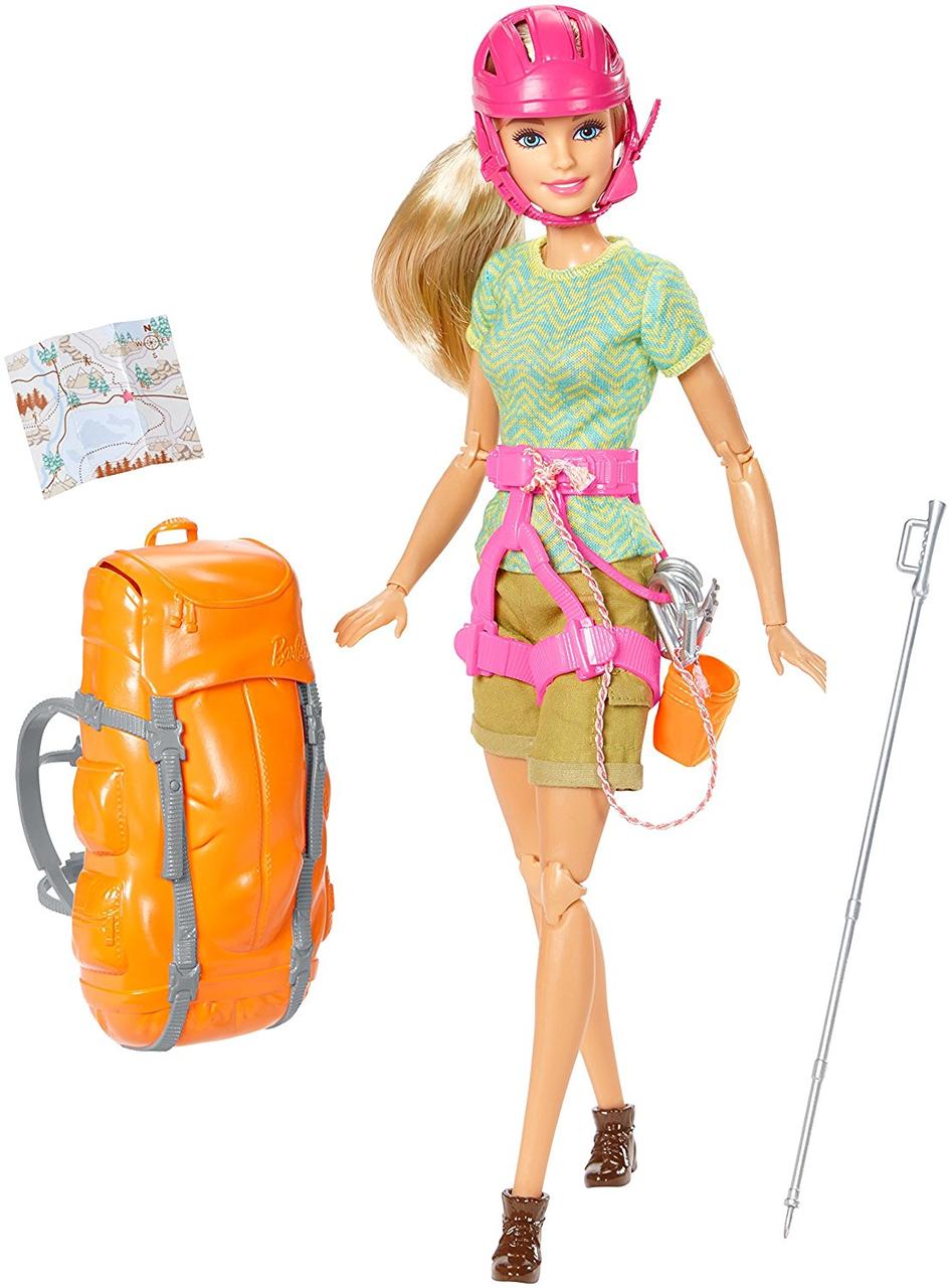 Лялька Барбі Рухома артикуляція 22 точки Скалазка/Barbie Made to Move The Ultimate Posable Rock Climber
