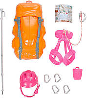 Лялька Барбі Рухома артикуляція 22 точки Скалазка/Barbie Made to Move The Ultimate Posable Rock Climber, фото 3