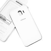 Силіконовий чохол Samsung J4 J400 2018 Soft-touch White