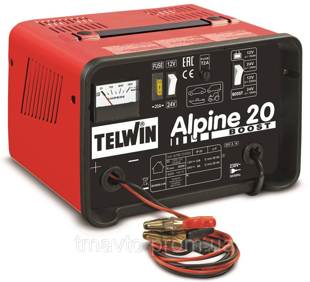 Зарядное устройство ALPINE 20 BOOST 12-24V - фото 1 - id-p779509682