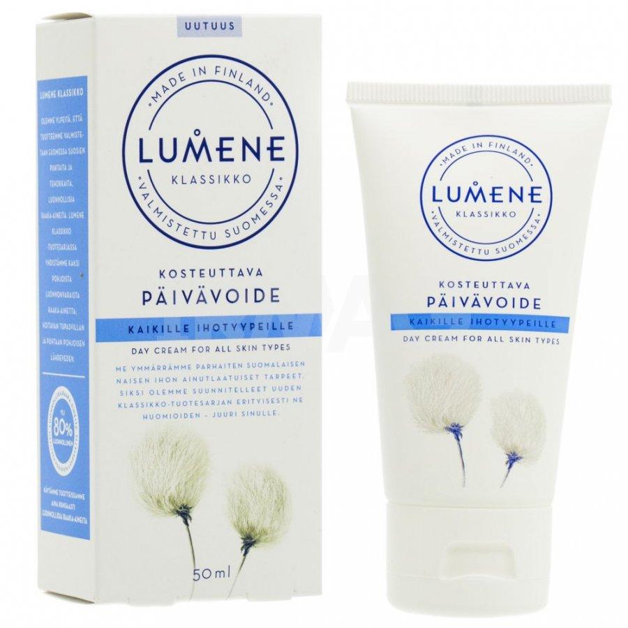 Зволожуючий денний крем для обличчя - Lumene Klassikko 2ml (Sashet) (Оригінал)