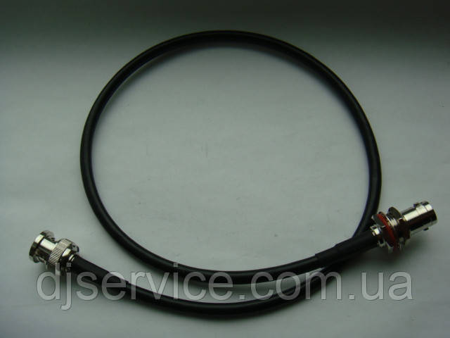 Кабель коаксіальний BNC-BNC для радіомікрофона Sennheiser g1 g2 g3, EM3031, EM2050, Coaxial Cable, Type RG58