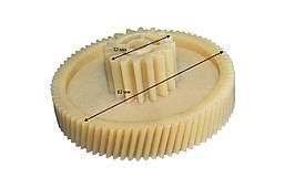 Шестерня середня Ø32/82 для м'ясорубок Polaris PMG-1605, PMG-1805, PMG-2005