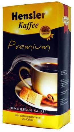 Кава мелена Hensler Kaffe Premium, 500 г