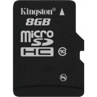 Картка пам'яті Kingston MicroSDHC 8GB Class 10