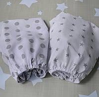 Простинь на резинці в кругле ліжечко, фото 3