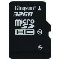 Карта памяти Kingston MicroSDHC 32GB Class 10