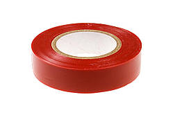 Ізострічка ПВХ червона 19 мм 10 м