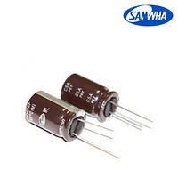 33mkf - 400v (Низький імпеданс) Samwha WL 16*20, 105°C конденсатор електролітичний
