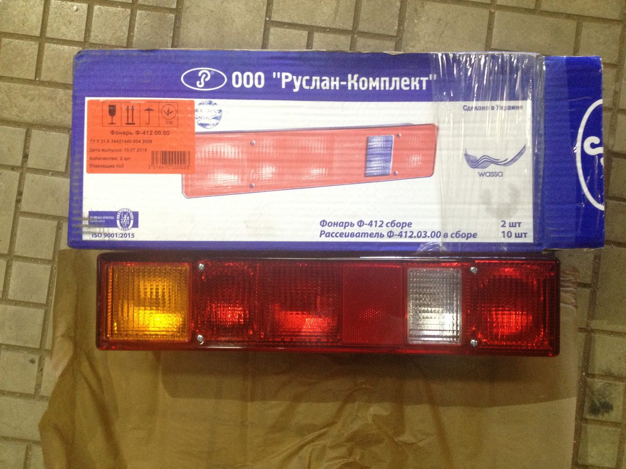 Фонарь Газель ГАЗ 3302 171.3716000 Ф-412 (ID#573934935), цена: 834 ...