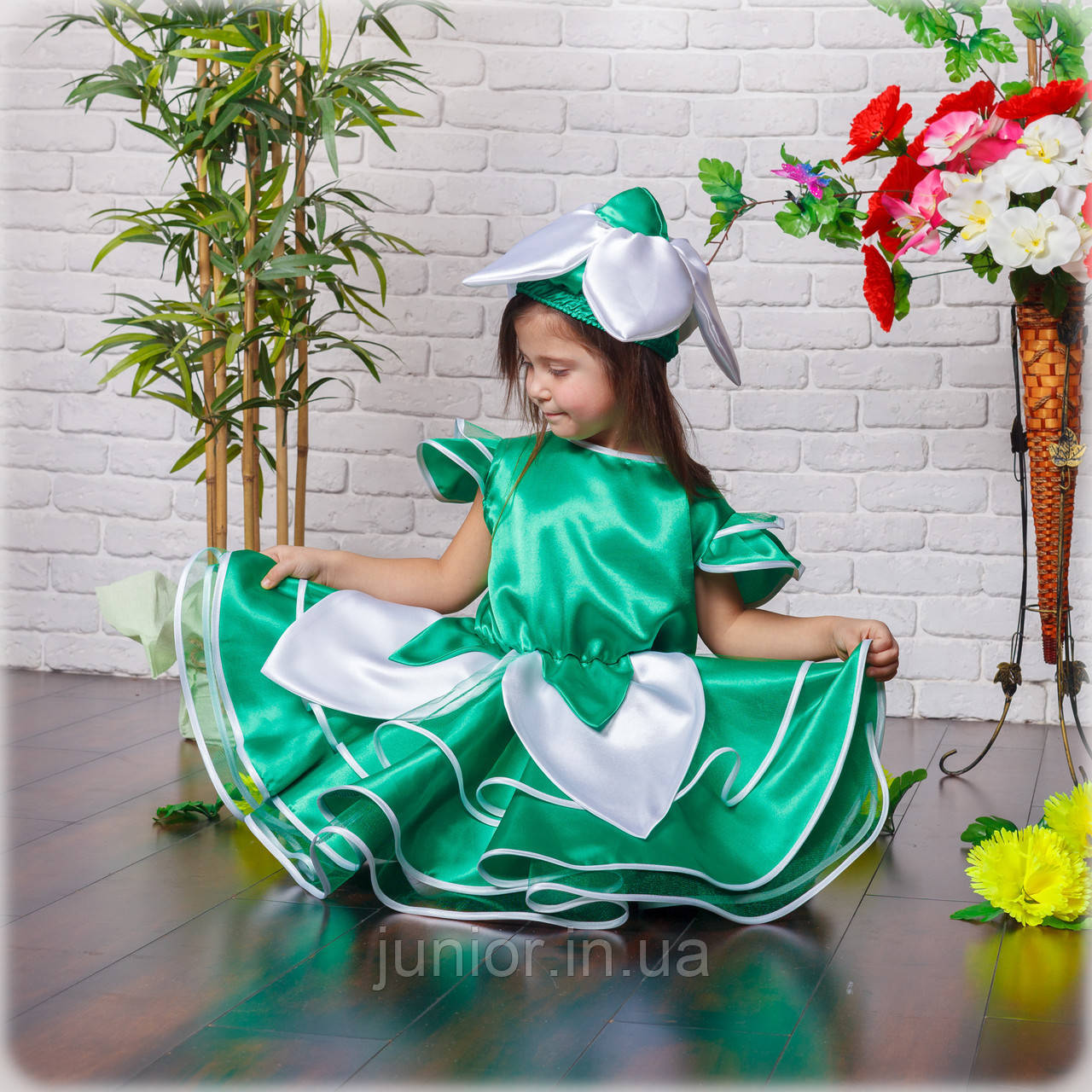 Дитяче плаття карнавальний костюм "Пролісок"