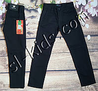 Штани, джинси на флісі для хлопчика 6-10 років (Kabay) (чорні 02) розн пр.Туреччина