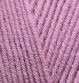 Пряжа для в'язання Ализе Лана голд 28 попеляста троянда