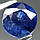 2.15 кт. Природний синій сапфір коло 7х5мм, фото 2