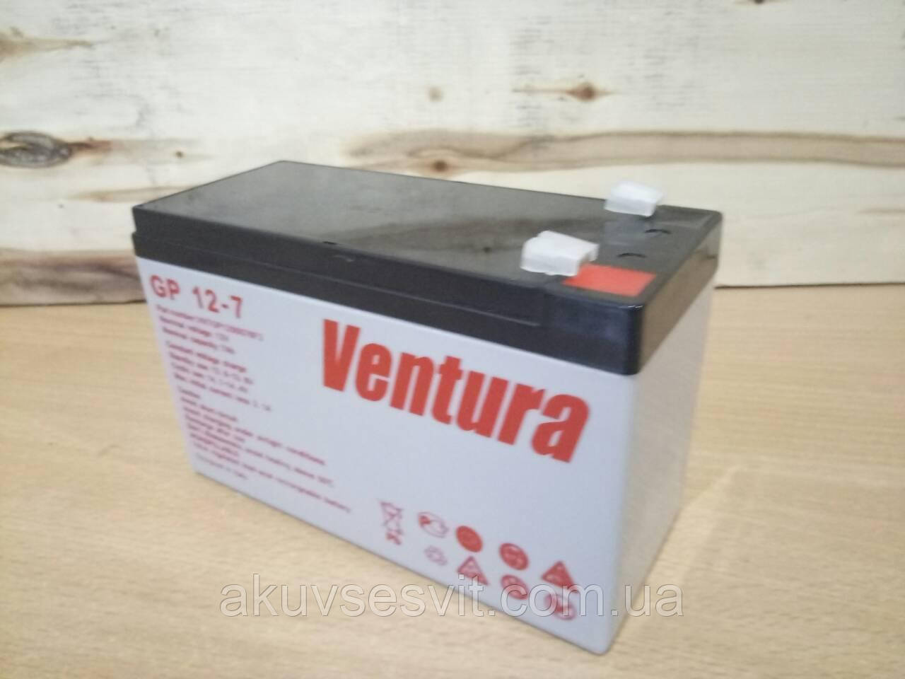 Акумулятор Ventura GP 12-7 - фото 1 - id-p761158340