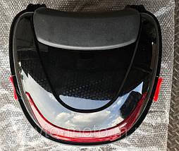 Кофр/ багажник чорний пластиковий міцний із шоломом, фото 3