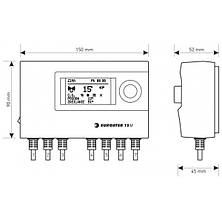 Euroster 12M погодозалежна автоматика для клапана і насоса, фото 3