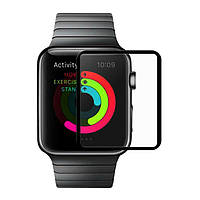 Захисне скло Apple Watch 38 mm Full Glue 5D (Mocolo 0.21 mm)
