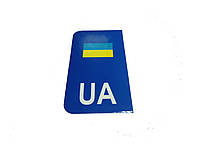 Наклейка на номер "UA"