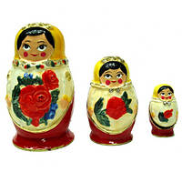 Набір шкатулок із металу Матрьошка