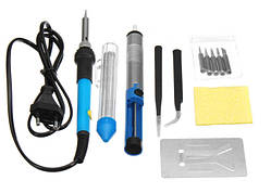 Паяльний набір паяльник 220V 60W у футлярі