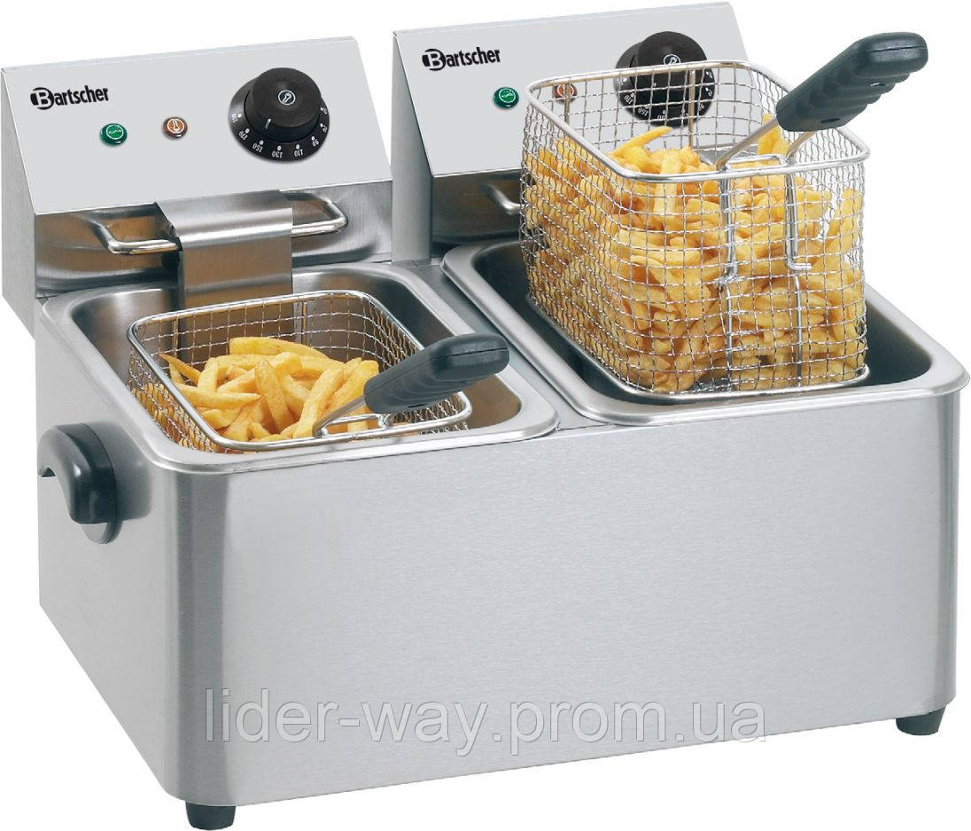 Фритюрниця професійна 2х4л Bartscher "SNACK II" A162412E