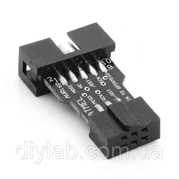 Адаптер 10 Pin на 6 Pin для ATMEL AVR ISP для програматора 