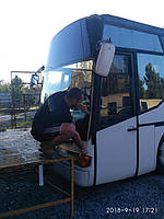 Изготовление и замена лобового стекла на автобус MAN 18.420 HOCL (S 2000)  в Никополе (Украина). 19