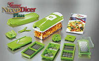 Измельчитель кухонный овощерезка Найсер Дайсер Плюс Nicer Dicer Plus