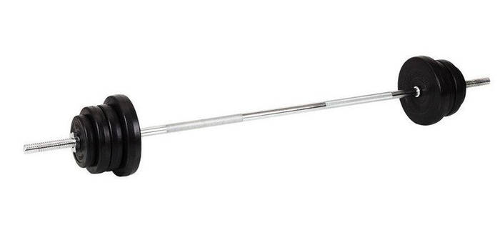 Штанга 50 кг разборная фиксированная прямая наборная для дома домашняя ...