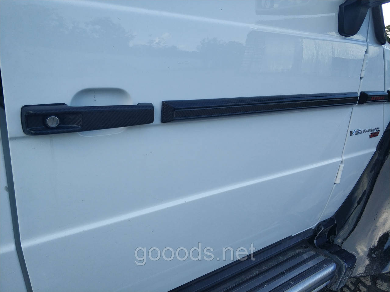 Карбоновые молдинги на Мерседес G-Class W463 - фото 2 - id-p613029628