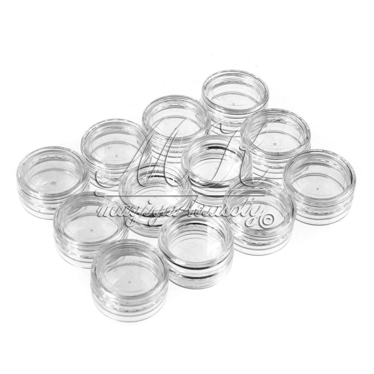 Набір баночок прозорих у пакеті, 12 шт. TTM-N-00