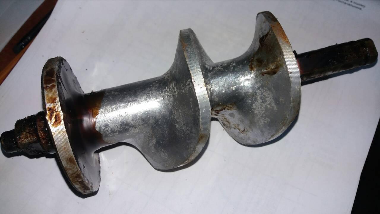 Шнек до м'ясорубки МІМ-300М (із 10.12 р.), фото 1