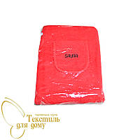 Парео для сауни жіноче + капюшон, 70*140, червоний