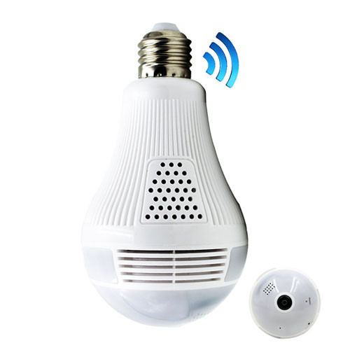 Панорамна камера відеоспостереження IP WIFI-лампочка H-302L 360°