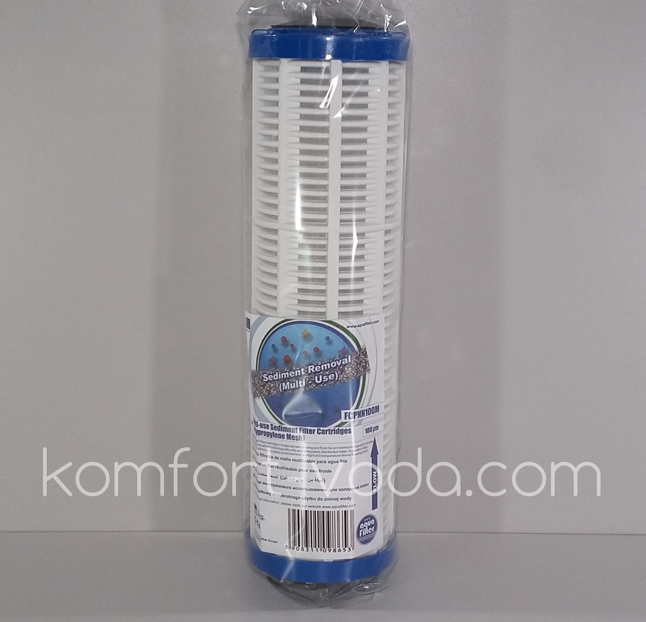 Сітковий картридж Aquafilter FCPNN100M, 100 мкм