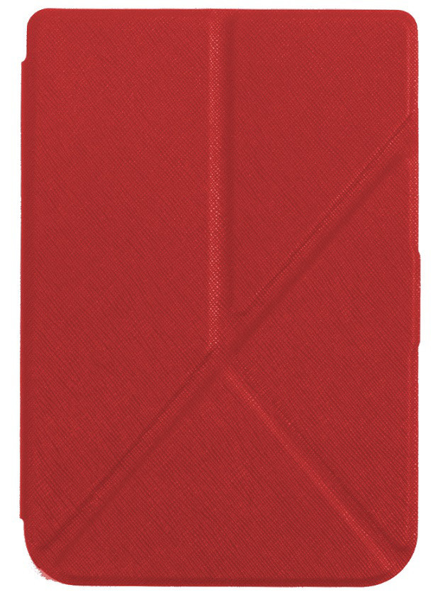 Обкладинка PocketBook 626-625-624-615 (Plus/Basic) Touch Lux 3 поліуретанова червона - чохол-трансформер