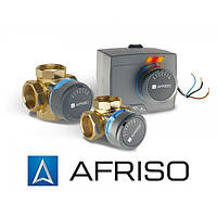 Комплект Afriso ProClick: Триходовий змішувальний клапан ARV 385 DN32+Електричний привід AFRISO ARM 343