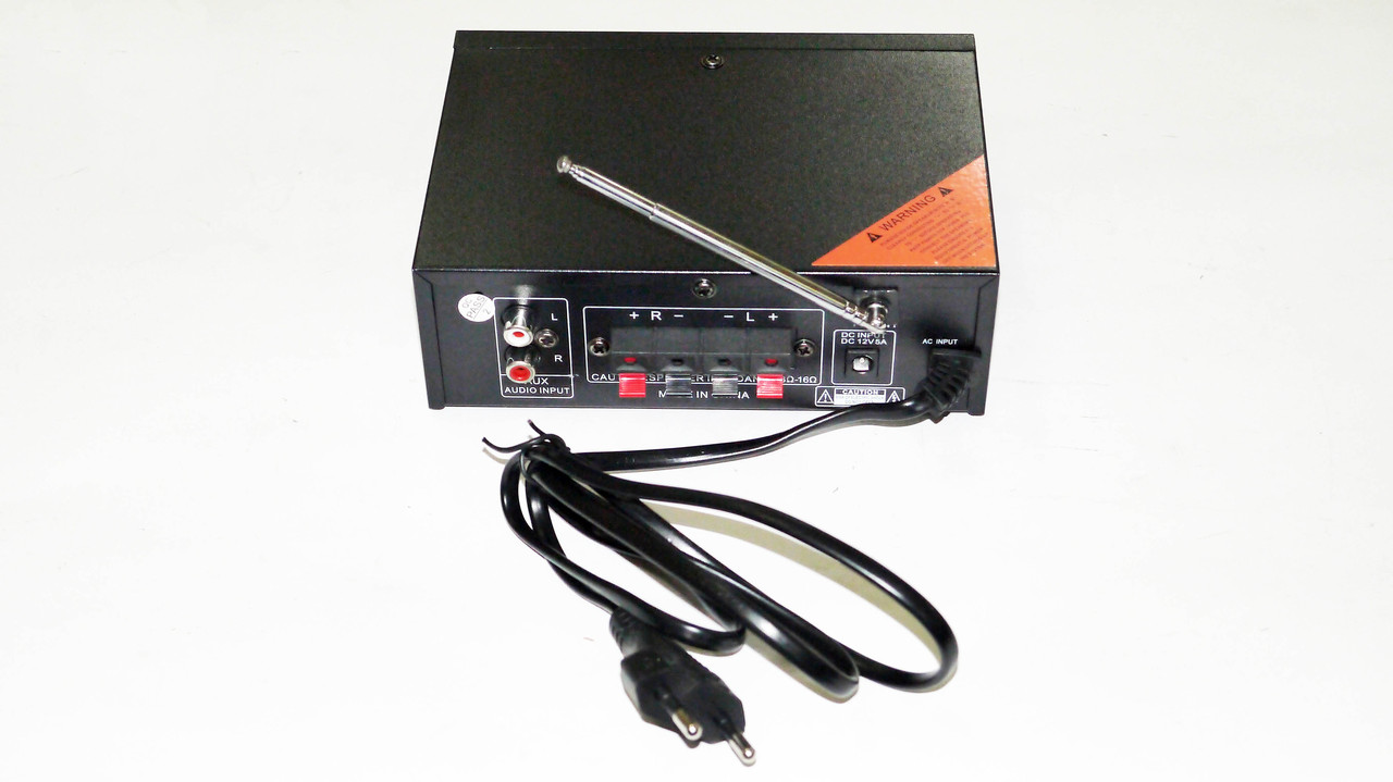 Усилитель звука AK-699BT FM USB 2x150W Блютуз - фото 5 - id-p780494026