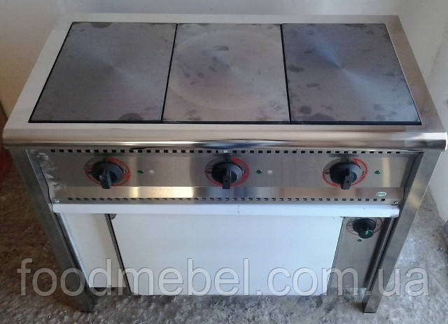 Плита электрическая промышленная 3-х конфорочная АРМ-ЭКО ПЕ-3Ш: продажа ...