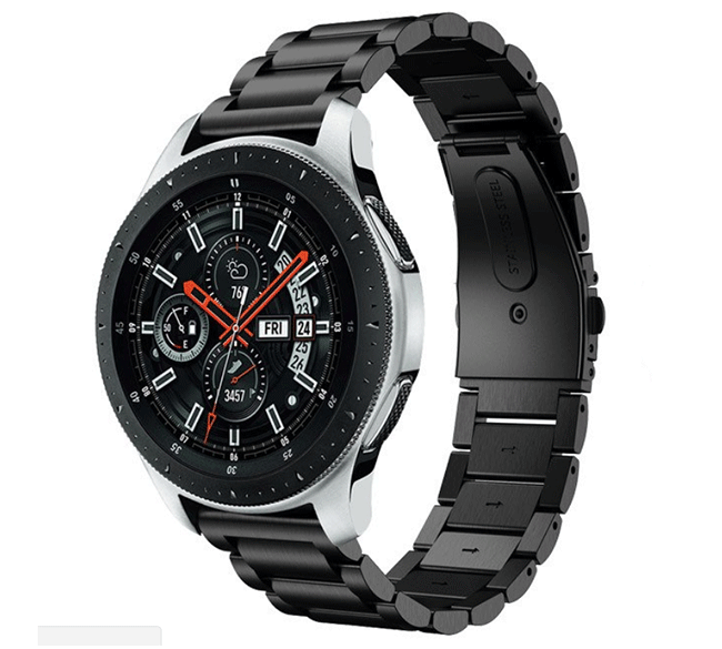 Металевий ремінець для годинника Samsung Galaxy Watch 46mm (SM-R800) - Black
