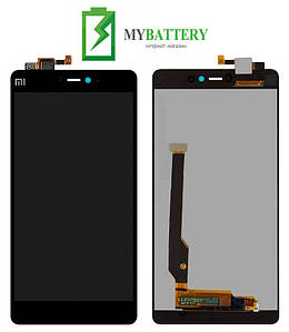 Дисплей (LCD) Xiaomi Mi4c із сенсором чорний