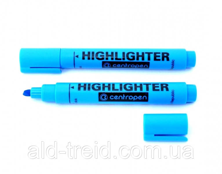 Маркер текстовий Centropen 8852 синій, фото 1