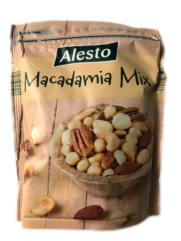 Мікс горіхів Alesto Macadamia Mix (горіх пекан, горіх макадамія, мигдаль, кеш'ю) 200 г.