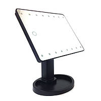 Дзеркало для макіяжу Magic Makeup Mirror R86667 з LED-підсвіткою, чорна