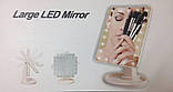 Дзеркало для макіяжу Magic Makeup Mirror R86668 з LED-підсвічуванням, фото 4